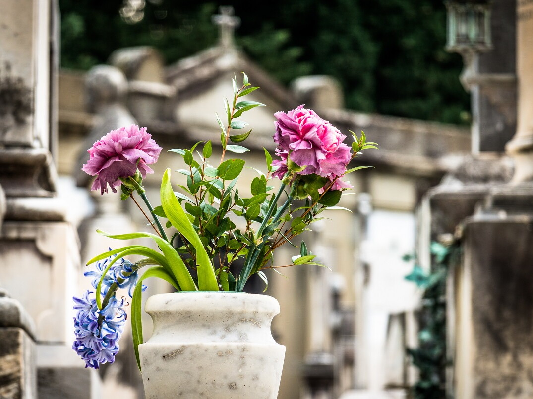 Werbeverbot auf Friedhöfen