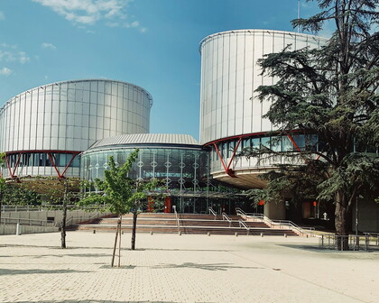 Gebäude des EGMR in Straßburg