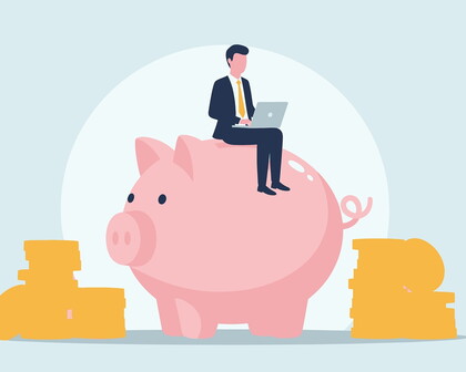 Illustration eines Trader Coaches