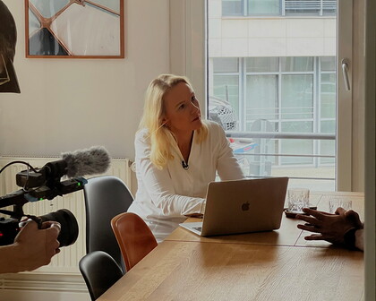 ARD/BR Videodreh Rechtsanwältin Carolyn Diepold Kreditkartenbetrug