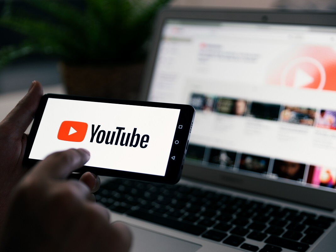 Youtube wird auf Handy angezeigt