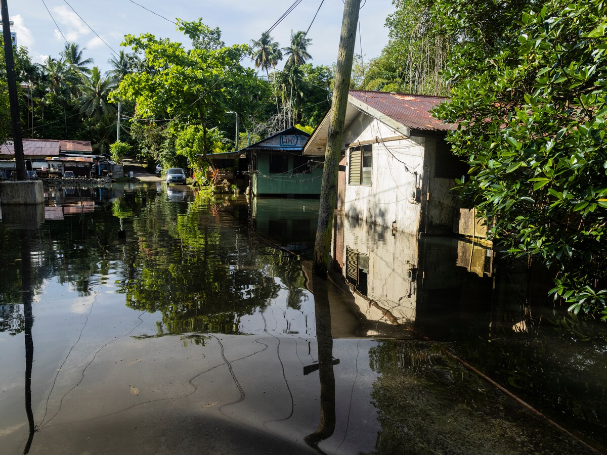 Südpazifik Insel steigender Meeresspiegel IGH Klimaschutz