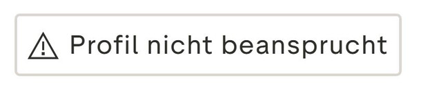 nicht beanspruchtes Trustpilot-Profil